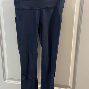 Lululemon Navy Blue Leggings Size 4 Good Condition
